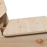 vidaXL Vrtni stol 60x64x70,5 cm trdna borovina | Shoptok.si