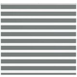 vidaXL zebra senčilo temno sivo 155x150 cm tkanina širina 150,9 cm | Shoptok.si