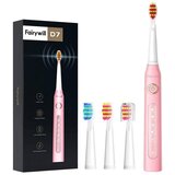 Fairywill Zobna ščetka s kompletom glav FW507 (roza), (20753161) Cene