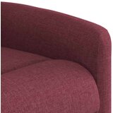  Naslonjač na podizanje od tkanine crvena boja vina | shoptok.hr