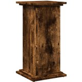 vidaXL Stojalo za shranjevanje dimljeni hrast 31x30x60 cm inž. les | Shoptok.si