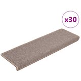 vidaXL preproge za stopnice 30 kosov 65x21x4 cm svetlo rjava | Shoptok.si
