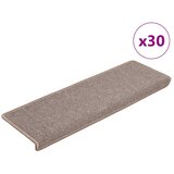 vidaXL Prostirke za stepenice 30 kom 65x21x4 cm svijetlosmeđe pravokutne rubove - Svjetlosmeđa 65 x 21 x 4 cm 30 Cijene