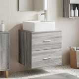  Umivaonik s policom Siva Sonoma 53 x 34,5 x 63 cm | shoptok.hr