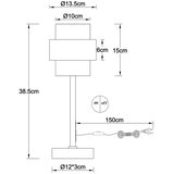 Globo 16090T - Stona lampa DAREN 1xE27/40W/230V | Eponuda.com