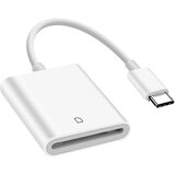 AVIZAR citalnik kartic sd, adapter usb-c - bel, (21262170) Cene