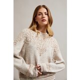 Marisse Women's Sweater Z-Sw-4551 Beige Mel | Shoptok.si