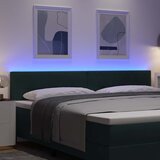  LED glava kreveta s LED trakama Zelena 200 cm Baršun | Eponuda.com