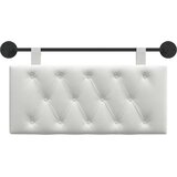  Držeće uzglavlje Zidne Bijeli 100 x 55 x 7 cm tkanina - Bijeli 90 cm bez LED | shoptok.hr