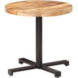 vidaXL bistro stolić okrugli Ø 80 x 75 cm od grubog drva manga | shoptok.hr