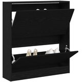  Ormar za cipele Crni hrast 80 x 21 x 87,5 cm Konstruirano drvo | shoptok.hr