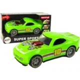 1:14 Green Sports Sound Lights Vehicle
