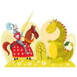  Tapeta - Dragon and knight 350x270 | shoptok.hr