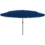  Vrtni suncobran Azurnoplava 395 x 395 x 245 cm Poliester | shoptok.hr