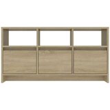  TV ormarić boja hrasta 102 x 37,5 x 52,5 cm konstruirano drvo Bež | Shoptok.si