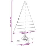  Drveno ukrasno božićno drvce 180 cm masivno drvo | shoptok.hr