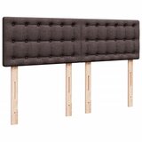 Krevet s oprugama i madracem tamnosmeđi 140x200 cm tkanina | shoptok.hr
