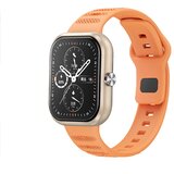 INF Premium silikonski pašček za uro Haylou Orange, (22064015) | Shoptok.si