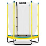 Neo-Sport dječji vrtni trampolin 140 cm (4,5 ft) žuti | shoptok.hr