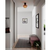  byrydens 4202200-5512-Plafonsko svetlo dolores 1xE27/5W/230V prečnik 30 cm braon/zadimljeno staklo | Eponuda.com