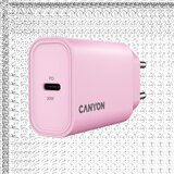 Canyon Punjač OnCharge 30CL Max Power 30W 1xPD EU Pink (CNE-CHA30CLPK) | ePonuda.com