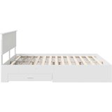  Konstrukcija postelje Bela 180 x 200 cm Konstruiran les, (5000103609) | Shoptok.si