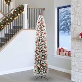  Umjetno božićno drvce Zelena 240 cm PVC i čelik i plastika | shoptok.hr
