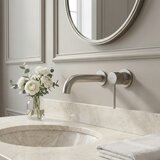 REA Bath Skrita armatura za umivalnik Lungo Stripe Brush Nickel | Shoptok.si