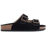 GOODIN Women's leather flip-flops black | shoptok.hr