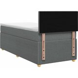  Boxspring krevet s madracem Tamnosiva 100 x 200 cm Tkanina | shoptok.hr