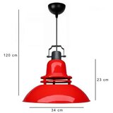 Opviq luster 241713, crvena | Eponuda.ba