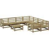  9-dijelni set vrtnih sofa od impregnirane borovine | Eponuda.ba