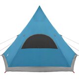  Teepee šator s krovom s pohranom Plava 545 x 450 x 295 cm | shoptok.hr