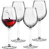 Altom design Set Čaša za Crno Vino Plisse 500 ml - 4 komada | shoptok.hr