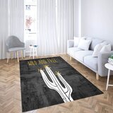 Conceptum Hypnose tepih CG_55, pravougaoni, 100 x 180 cm, crno-bijeli | Eponuda.ba