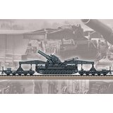HobbyBoss Nemški KARL-Geraet 040/041 na transportnem vagonu, (21312520) Cene