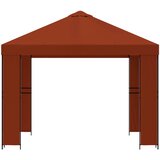 Gazebo 3 x 3 m Terakota Poliester i čelik 190 gsm | Eponuda.ba