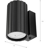  Brilagi - Zidno svetlo CRISPINA 1xGU10/10W/230V 10 cm crno | Eponuda.com