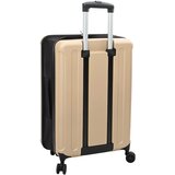 Kofer s zaključavanjem Šampanjca 43 x 27 x 66 cm ABS plastika | shoptok.hr