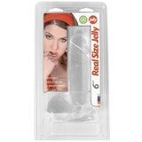  Silikonski prozirni dildo | Real Size Jelly 6 | ePonuda.com