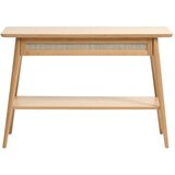 Unique Furniture Pomoćni stol s pločom stola u dekoru hrasta u prirodnoj boji 40x110 cm Barrali – | shoptok.hr