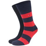 Tommy Hilfiger Two Pack Knitted Rugby Socks Navy Tommy Original Plava | shoptok.hr