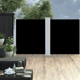 Maison Chic Zložljiva stranska tenda - Senčniki črna 140x600 cm, (22041221) | Shoptok.si