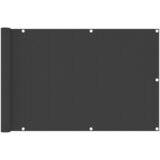 vidaXL Balkonsko platno antracitno 90x300 cm HDPE, (20609919) Cene