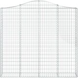  Lučne gabionske košare 3 kom 200x30x180/200cm pocinčano željezo | shoptok.hr