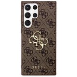 Guess Hrbtni pokrov za Samsung Galaxy S24 Ultra z vzorcem 4G Elegant, Rjava, (21749270) Cene