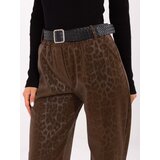 MODA ITALY Trousers-IT-SP-242976.29P-brown Cene