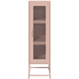 vidaXL Highboard Pink 36x39x123 cm Hladno valjano jeklo | Shoptok.si