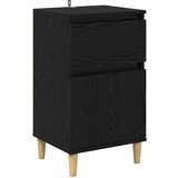  Nočna omarica Črna Orehovina 40 x 35 x 70 cm Konstruiran les, (5000107295) | Shoptok.si