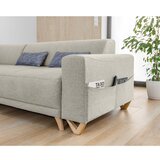 Miuform Bež sklopiva/s prostorom za odlaganje kutna garnitura (s lijevim kutom/u obliku slova L) Classy Sophie – | shoptok.hr